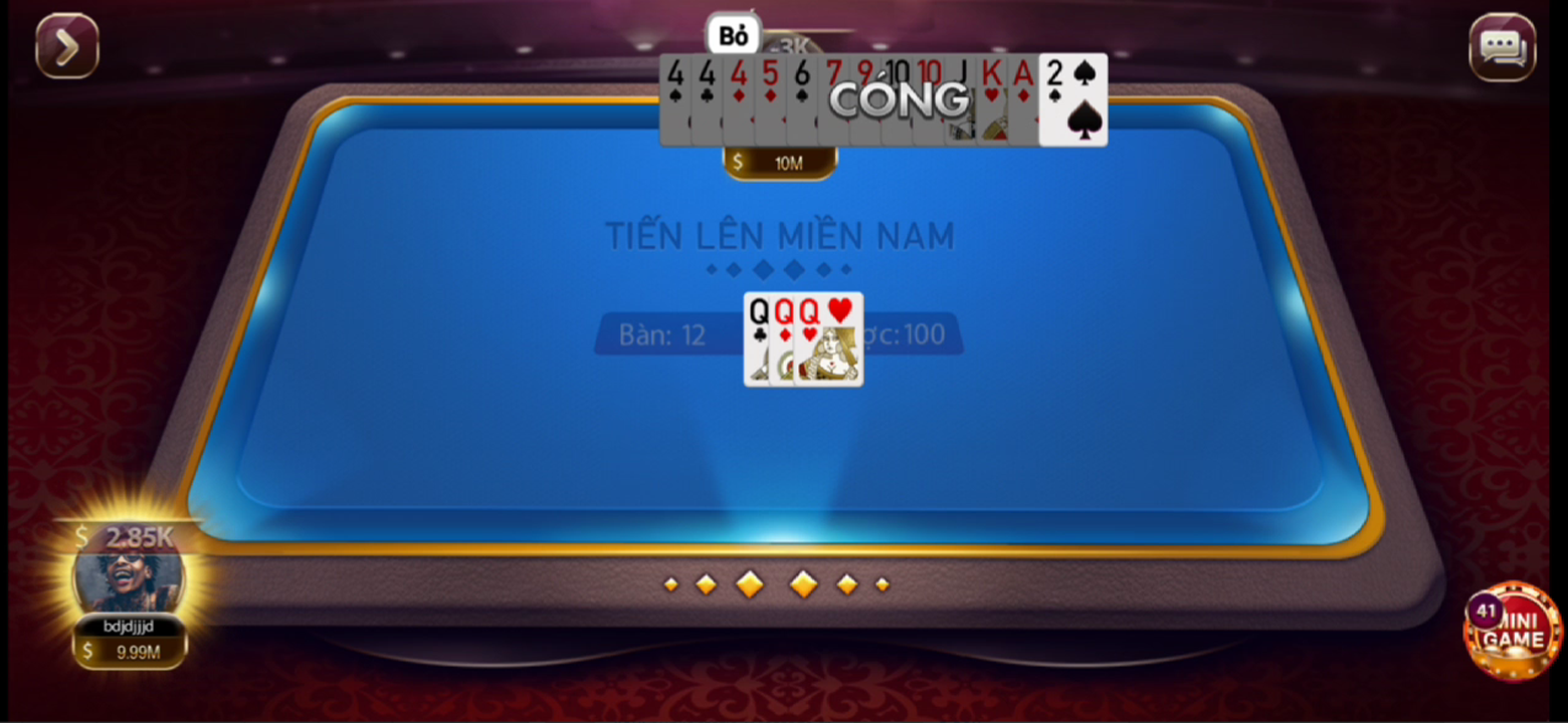 Trò chơi Slots tại ứng dụng EU9 casino